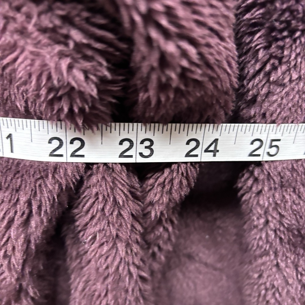 Lands' End Womens Sweatshirt Sz L Large Long Sleeve Jacket Fleece Excellent - Picture 5 of 7